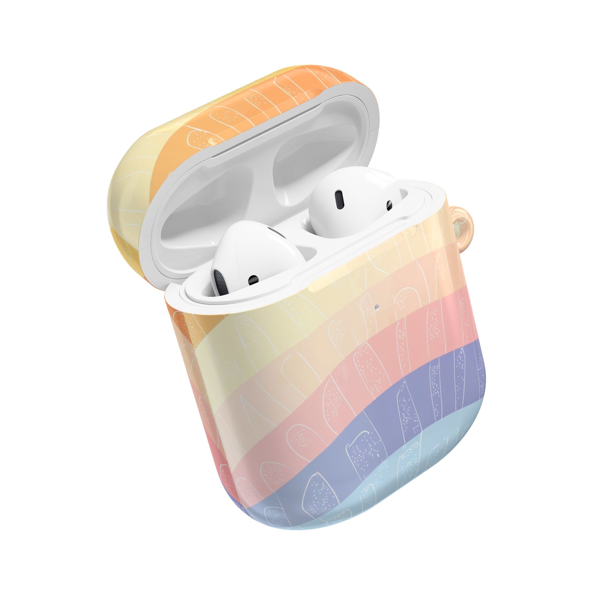 Pastel Regnbue Glød - AirPods Cover