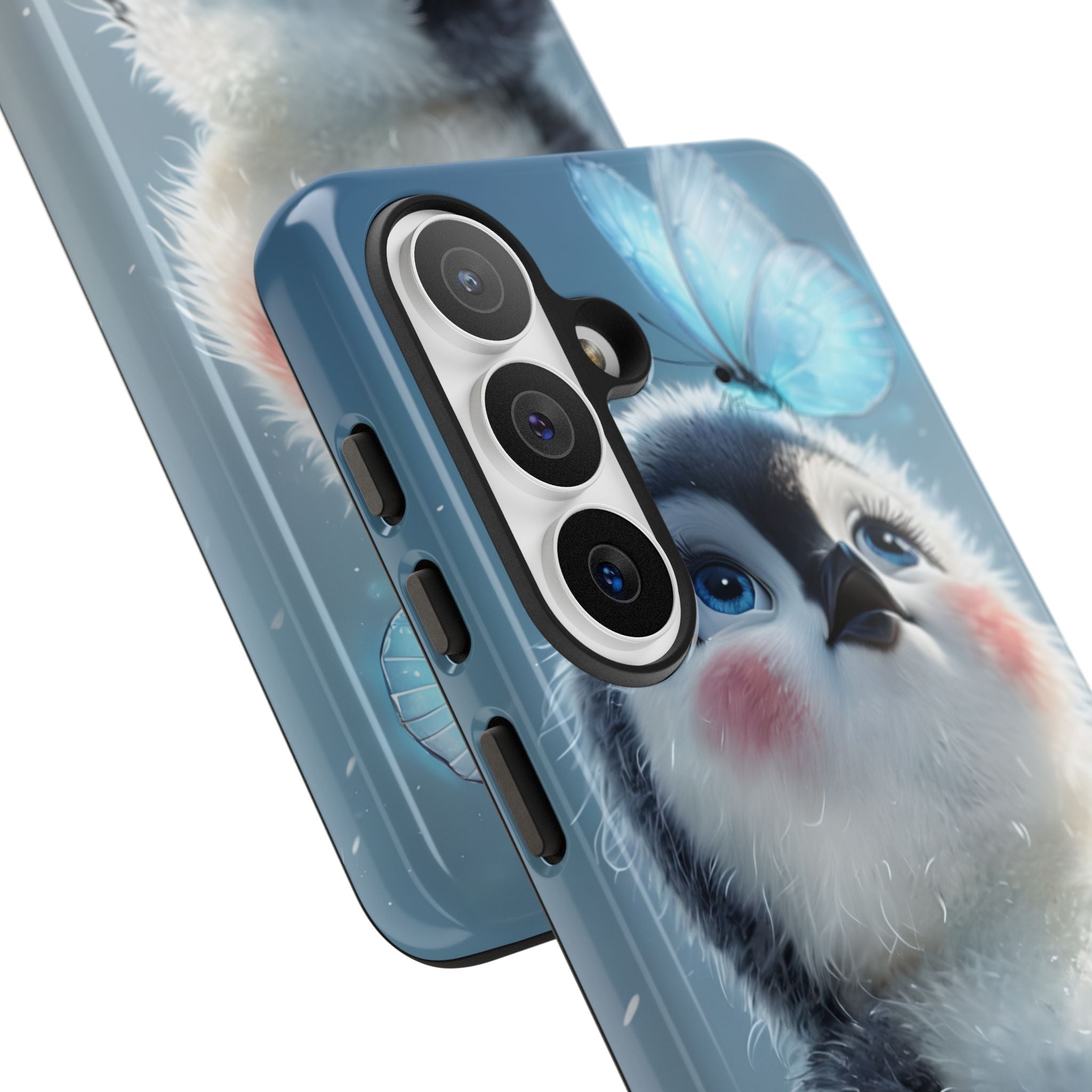 Frosty Penguin Glow · Tough Phone Case for Samsung
