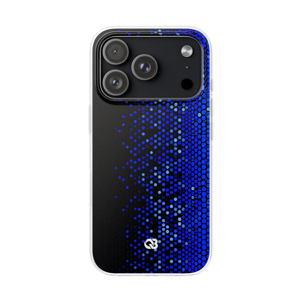 Cobalt Hex Dispersion · Lite Phone Case for iPhone ·  Blue