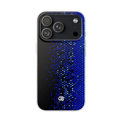 Cobalt Hex Dispersion · Lite Phone Case for iPhone ·  Blue