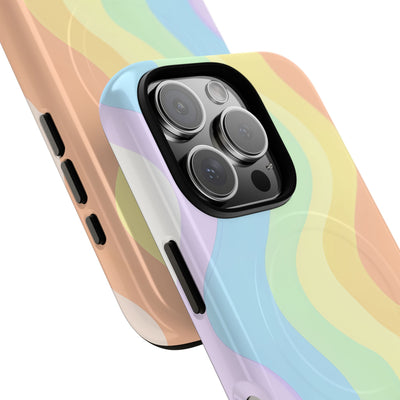 Pastel Ripple Flow · Tough+ Phone Case for iPhone · Magsafe
