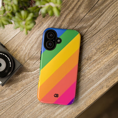 Vibrant Spectrum Slope · Tough Phone Case for iPhone