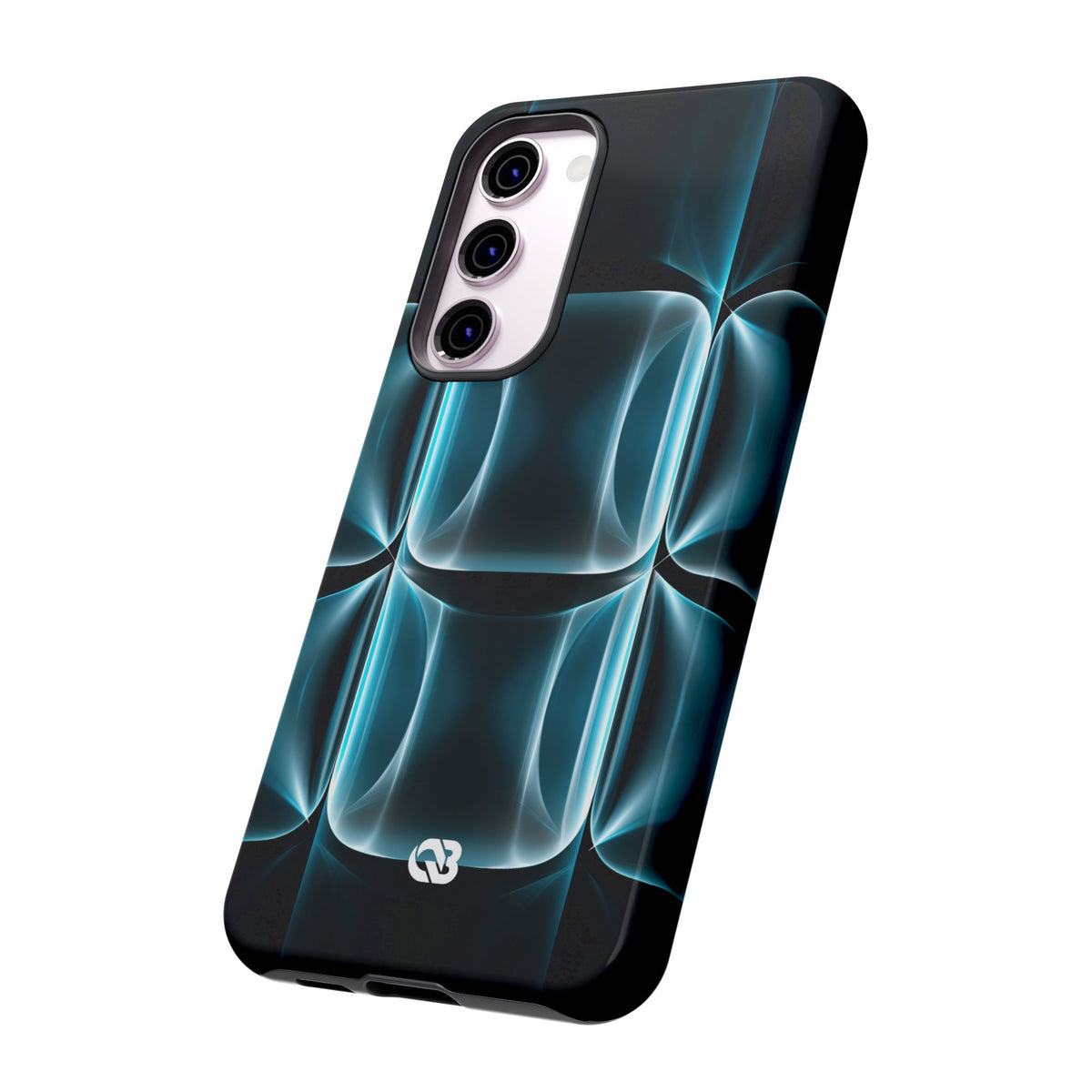 Cyan Core Matrix · Tough Phone Case for Samsung · Blue