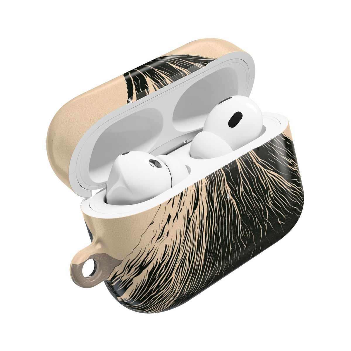 Fuji Summit · Hard Case for AirPods & AirPods Pro · Beige