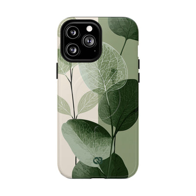 Layered Eucalyptus Study · Tough 2.0 Magnetic Phone Case for iPhone · Green