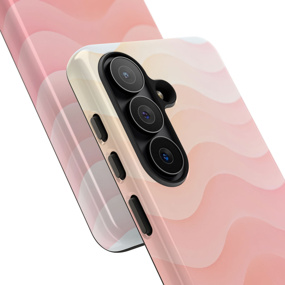 Blush Horizon Waves · Tough Phone Case for Samsung · Pink