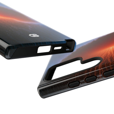 Thermal Aura Pulse · Tough Phone Case for Samsung · Blue