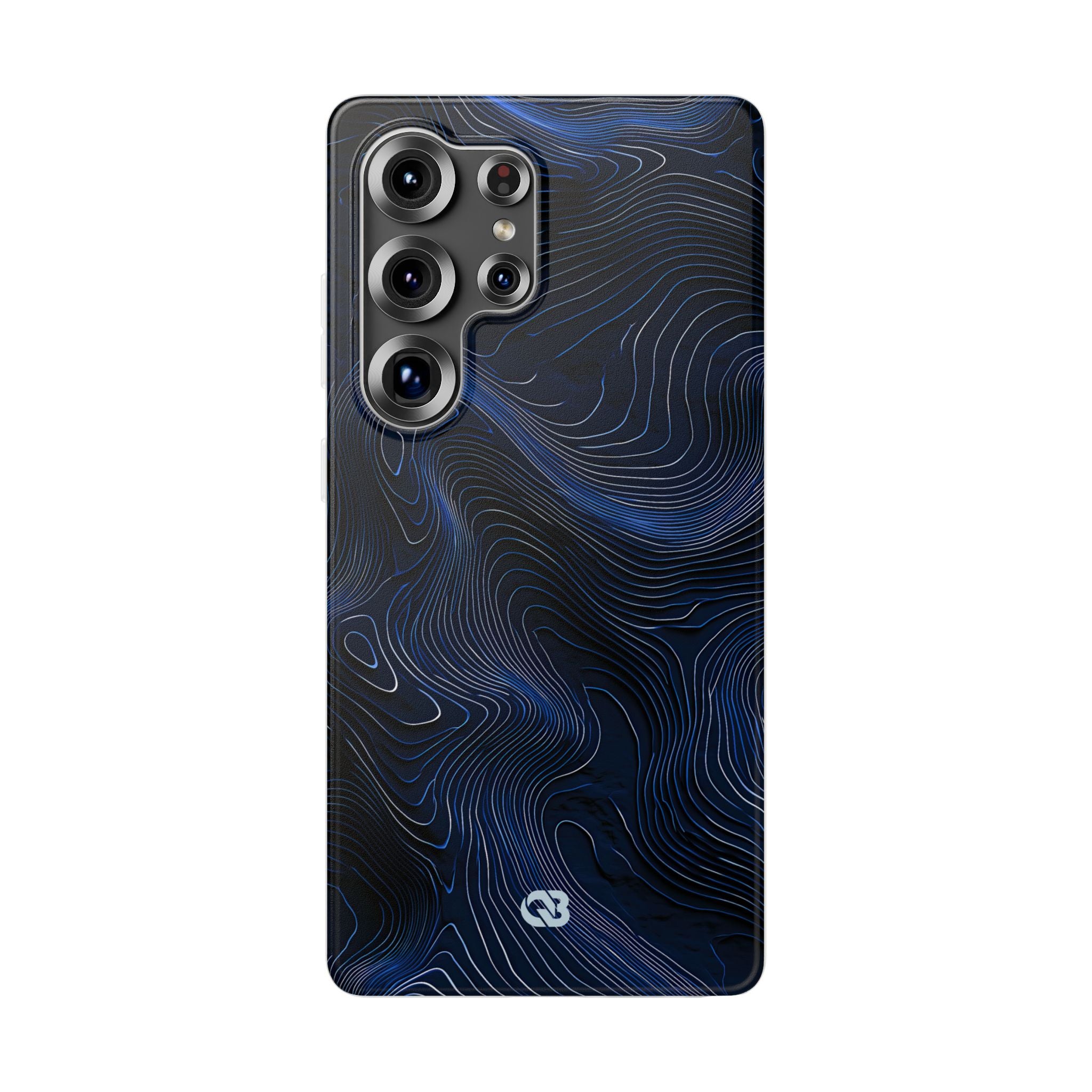 Blue Lite Phone Case for Samsung - Cobalt Contour Ridge