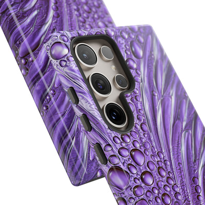 Violet Liquid Gel · Tough Phone Case for Samsung · Purple