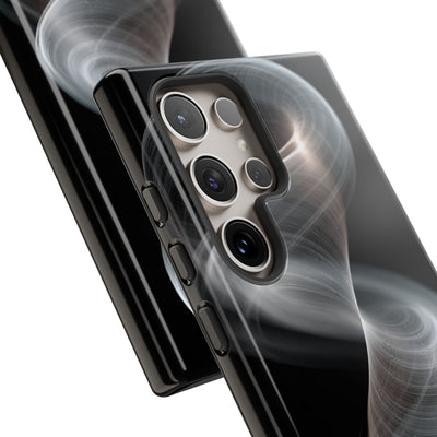 Luminous Vortex · Tough Phone Case for Samsung · Black
