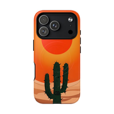 Scorched Saguaro Sunset · Tough+ Phone Case for iPhone · Magsafe