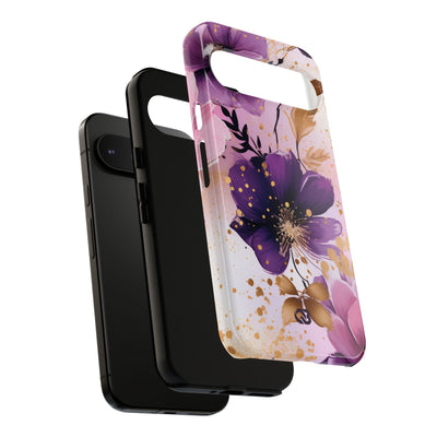 Gilded Violet Bloom · Tough Hoesje voor Google Pixel
