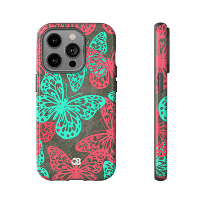 Electric Papillon · Tough Phone Case for iPhone · Pink