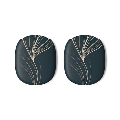 Botanical Contour · Hard Case for AirPods Max · Teal