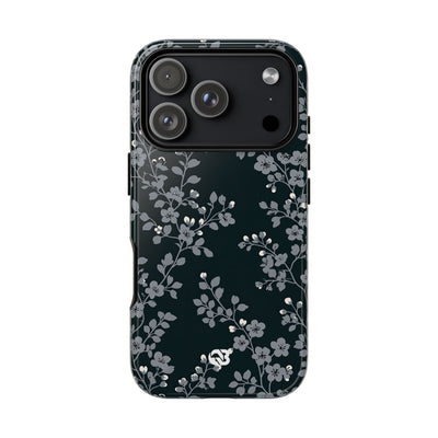 Nocturne Blossom Branch · Tough Phone Case for iPhone · Black