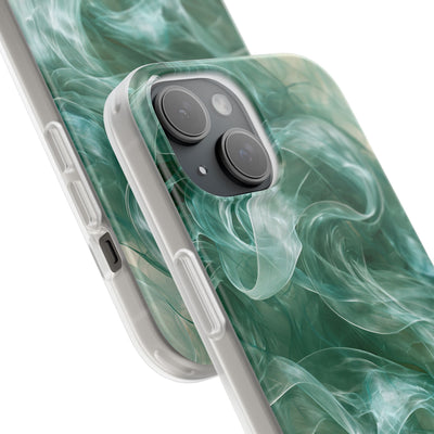 Translucent Aqua Flow · Lite Phone Case for iPhone ·  Teal