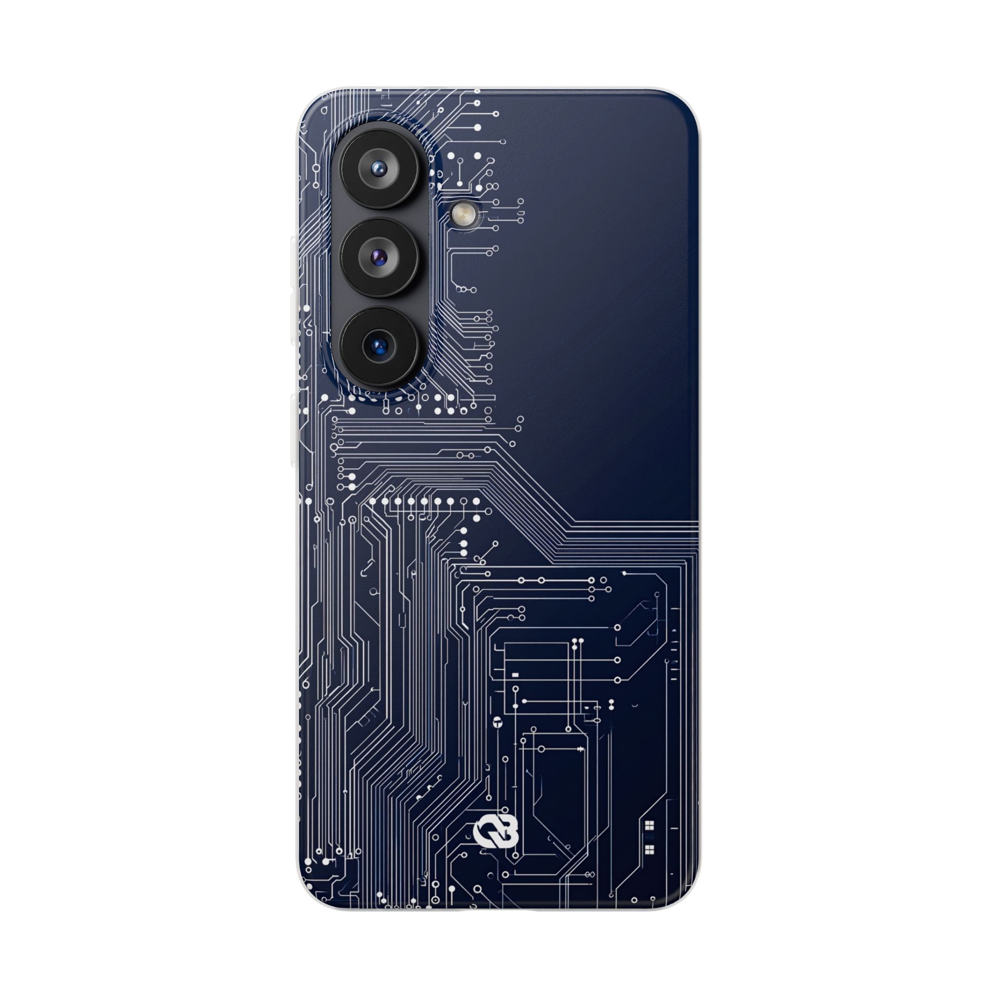 Blue Lite Phone Case for Samsung - Cobalt Data Stream