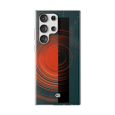 Teal Lite Phone Case for Samsung - Burnt Slate Radial