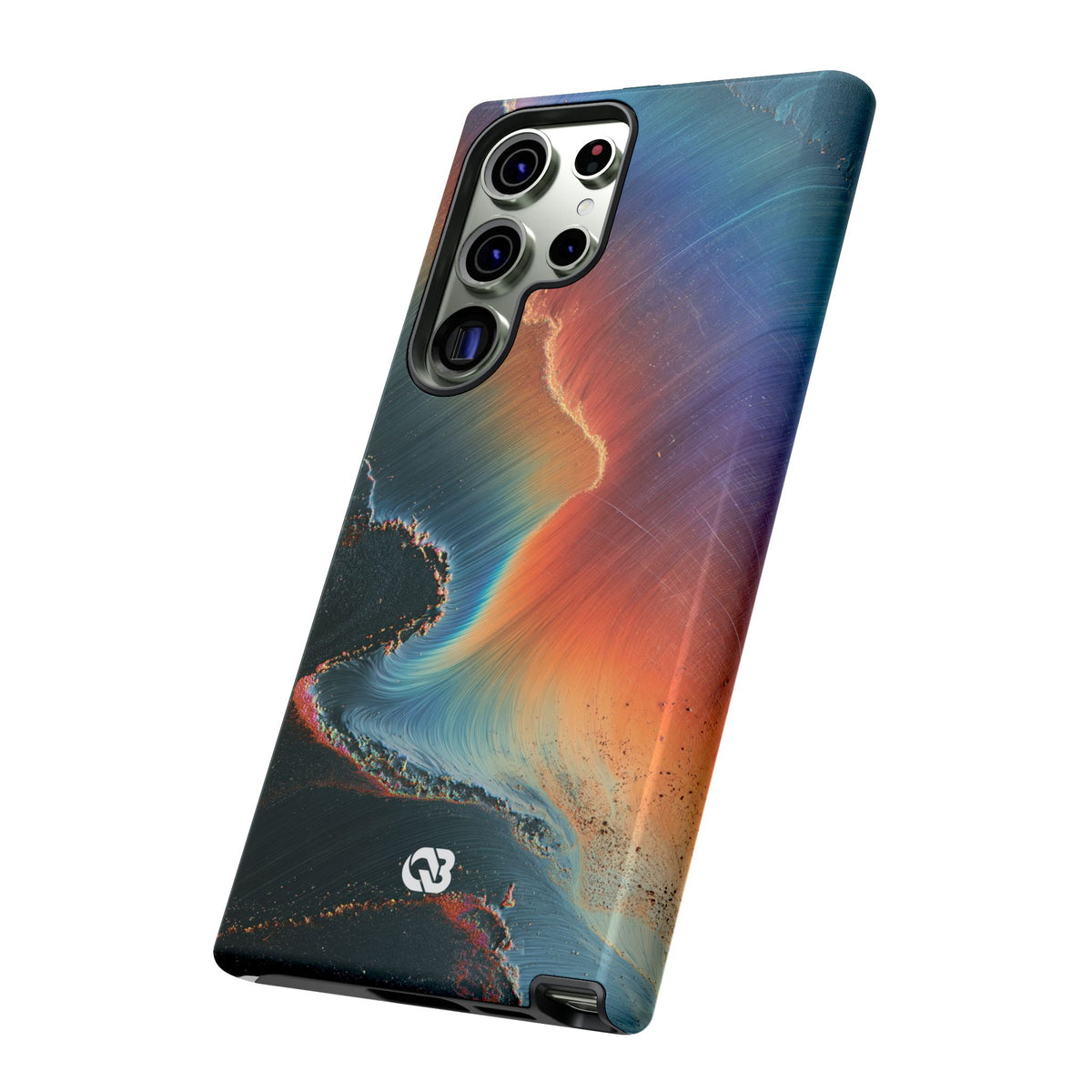 Prismatic Aura Shift · Tough Phone Case for Samsung · Blue