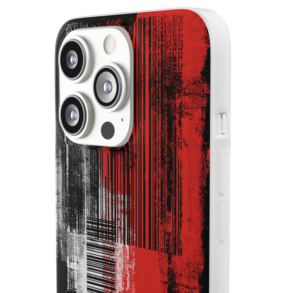 Distorted Barcode · Lite Phone Case for iPhone ·  Black