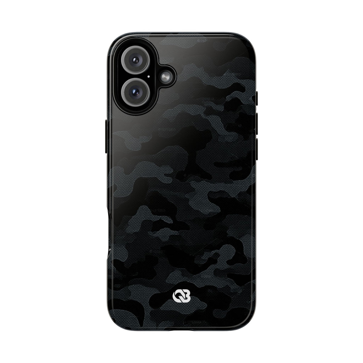 Blackout Urban Camo · Tough Phone Case for iPhone · Black