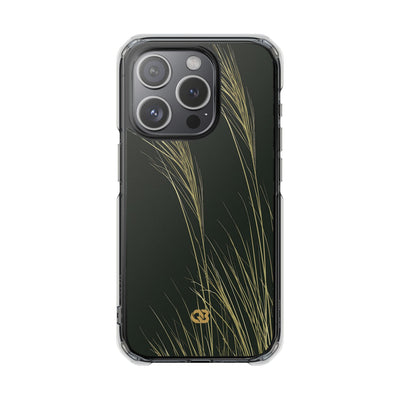 Green Impact MagSafe Phone Case for iPhone - Midnight Gilded Grass