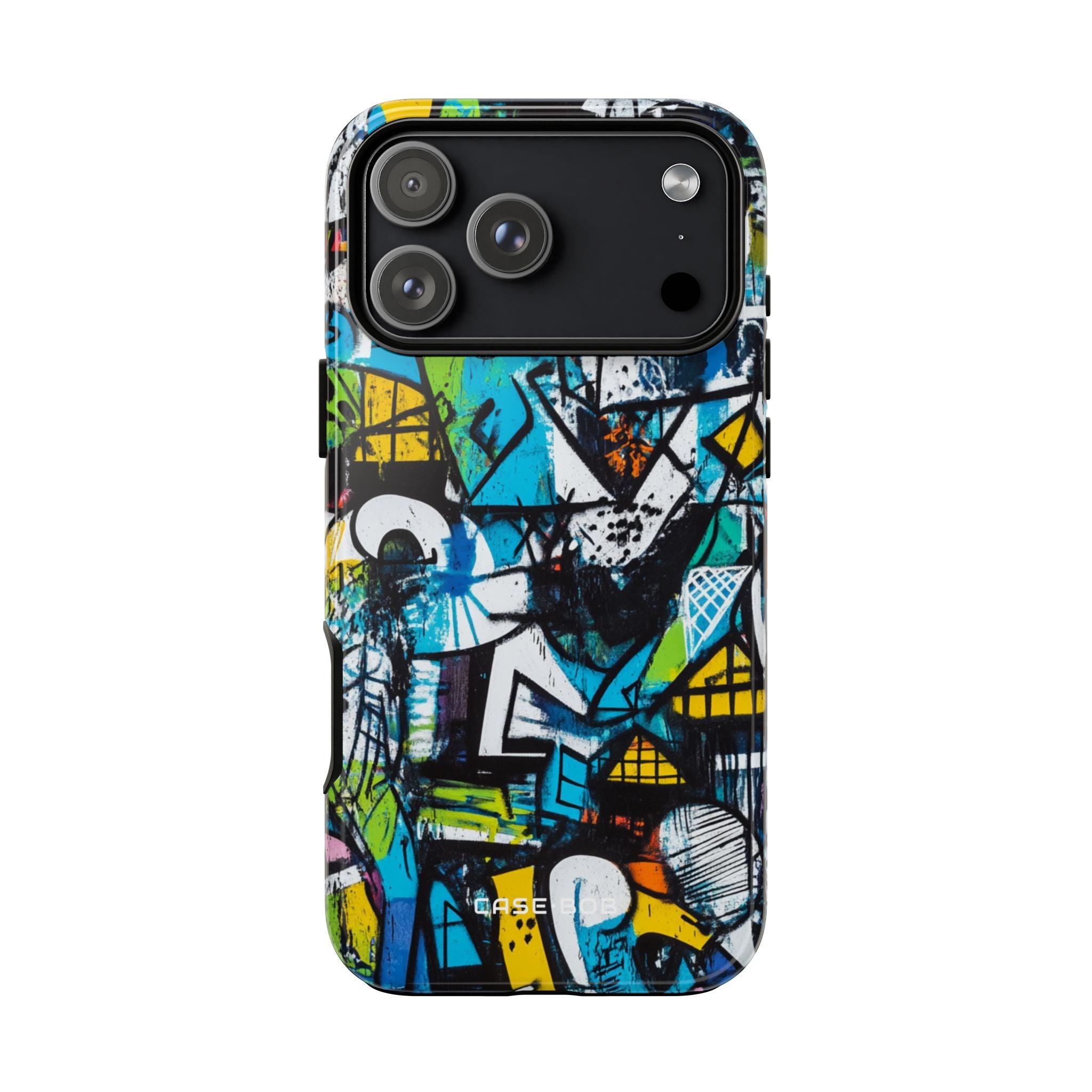 White Ripple Drift iPhone 17 Pro Max Case - Tough - CASE•BOB