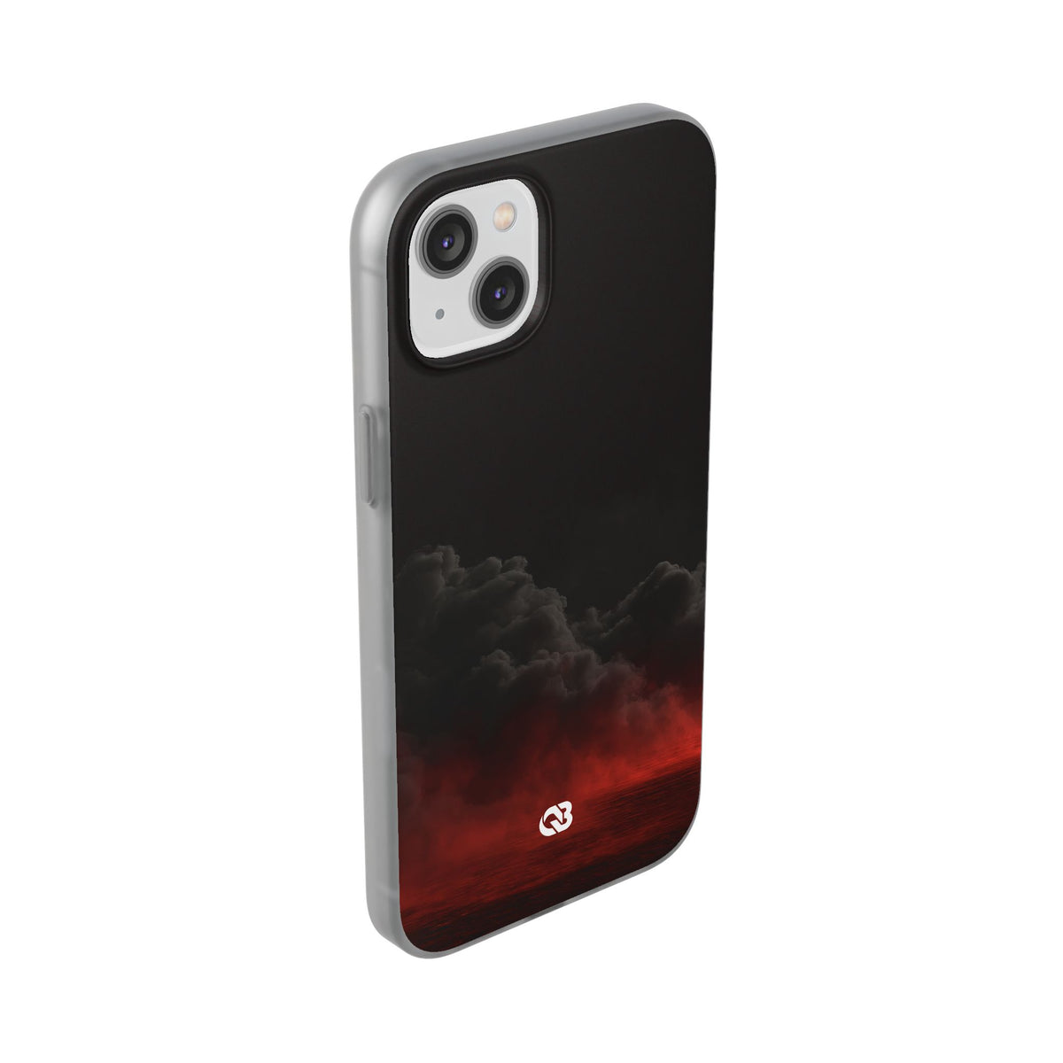 Crimson Fog Void · Lite Phone Case for iPhone ·  Black