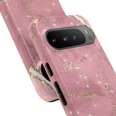Rose Sparkle Marble · Tough Phone Case for Google Pixel