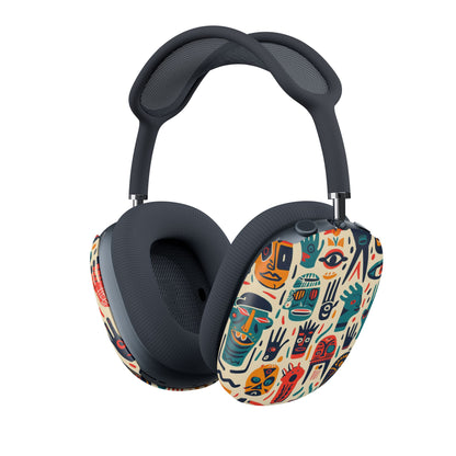 Tribal Faces - AirPod Max Case