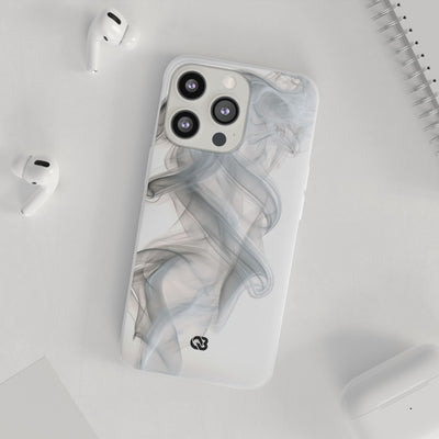 Vapor Noir · Lite Phone Case for iPhone ·  White