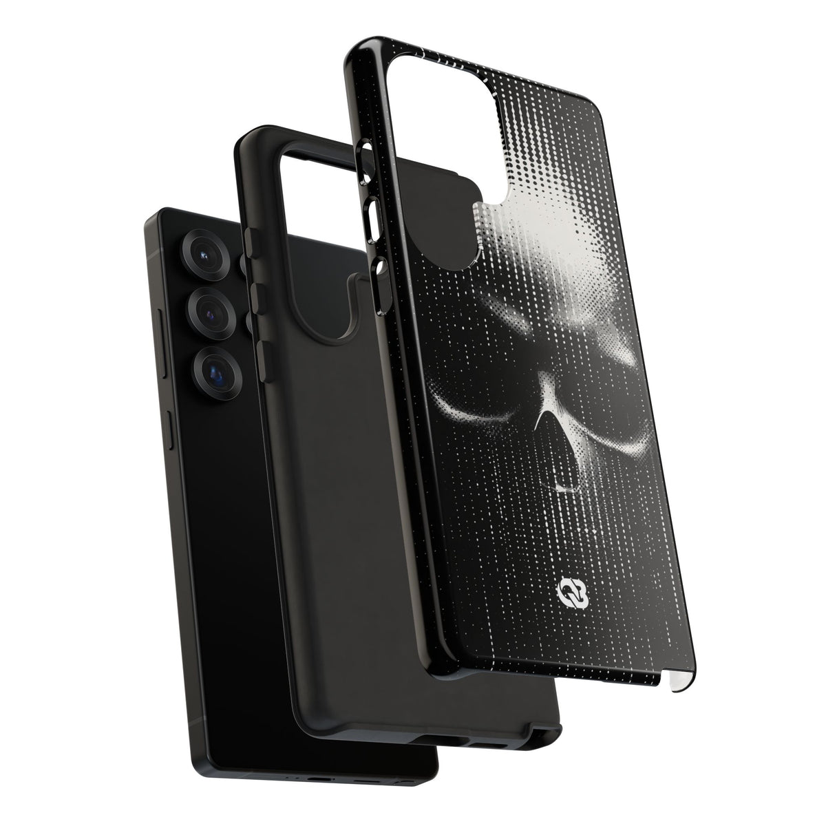Raster Phantom · Tough Phone Case for Samsung · Black