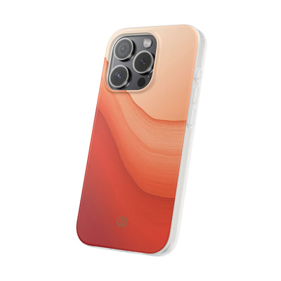 Terracotta Flow · Lite Phone Case for iPhone ·  Orange
