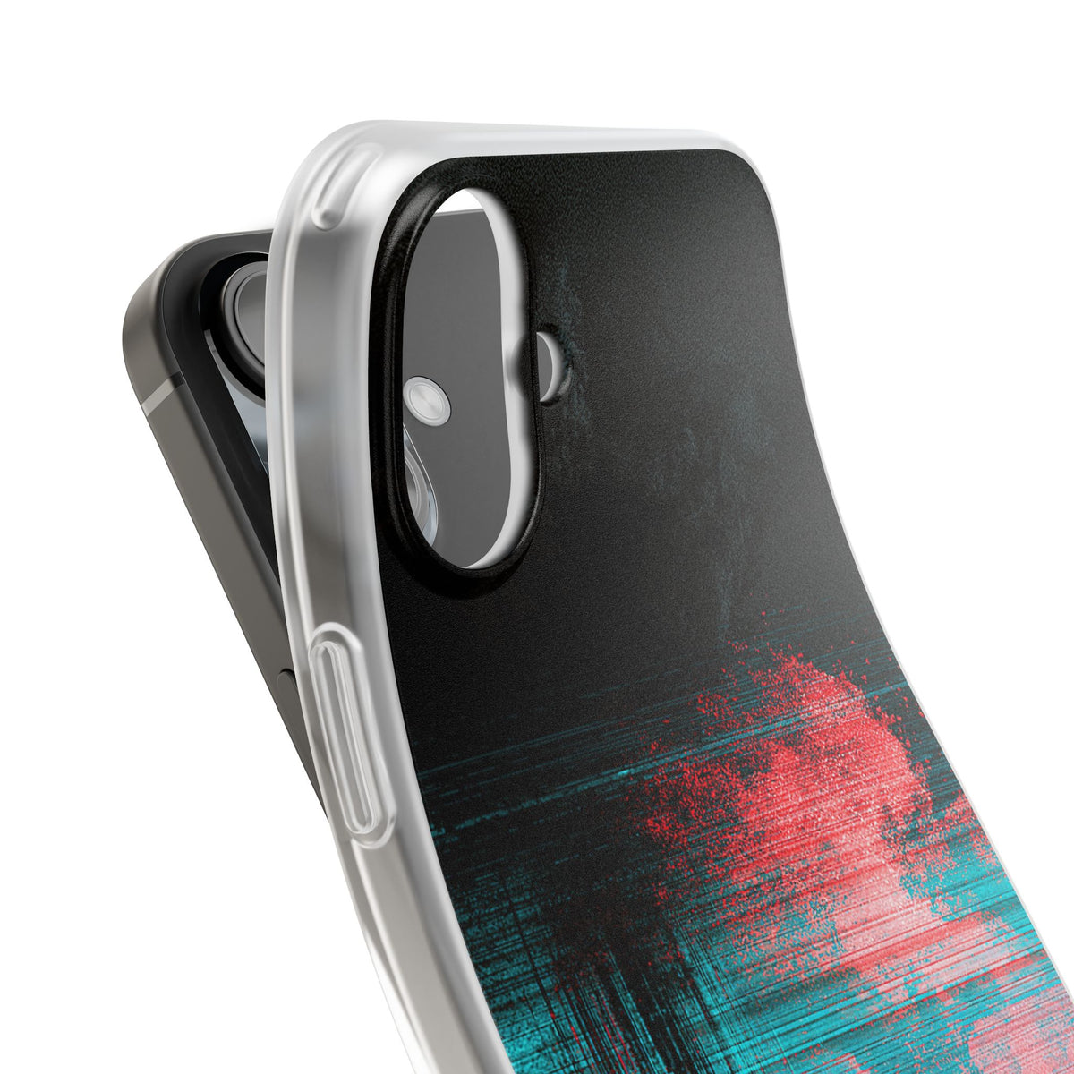 Digital Signal Drift · Lite Phone Case for iPhone ·  Black