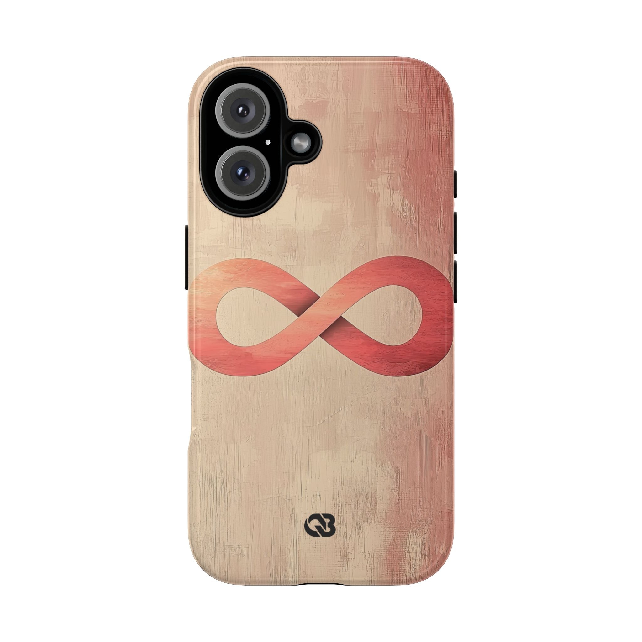 Terracotta Infinity Stroke · Tough Phone Case for iPhone