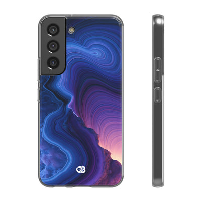 Radiant Strata · Lite Phone Case for Samsung · Blue