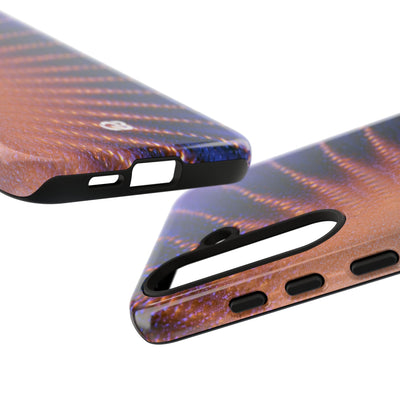 Luminous Aura Burst · Tough Phone Case for Samsung · Blue