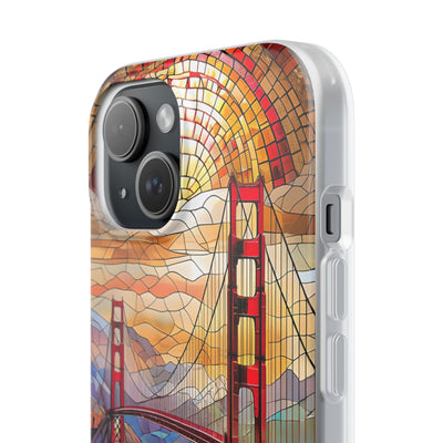 Crimson Arch Coast · Soft Custodia per iPhone