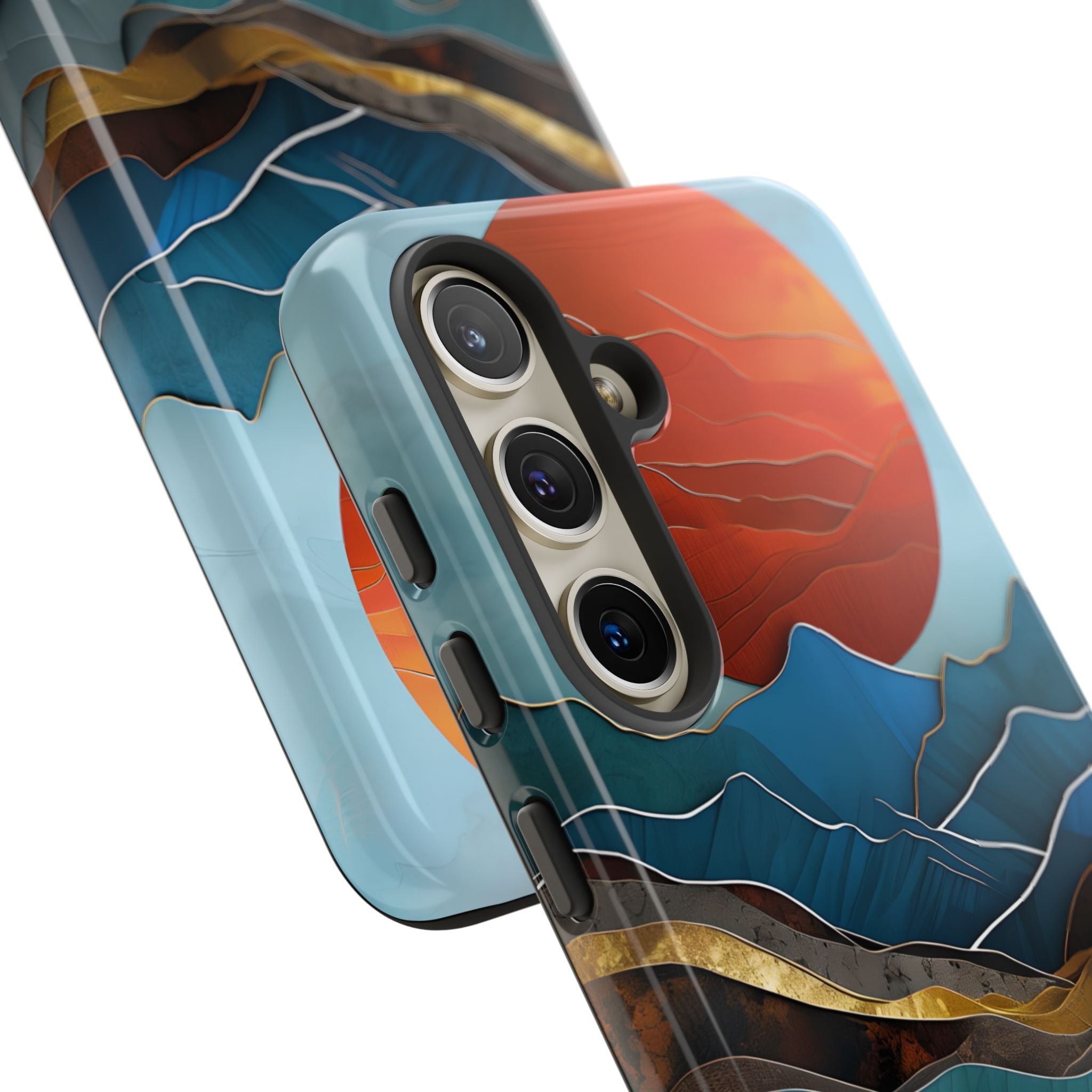 Molten Sun Peaks · Tough Phone Case for Samsung