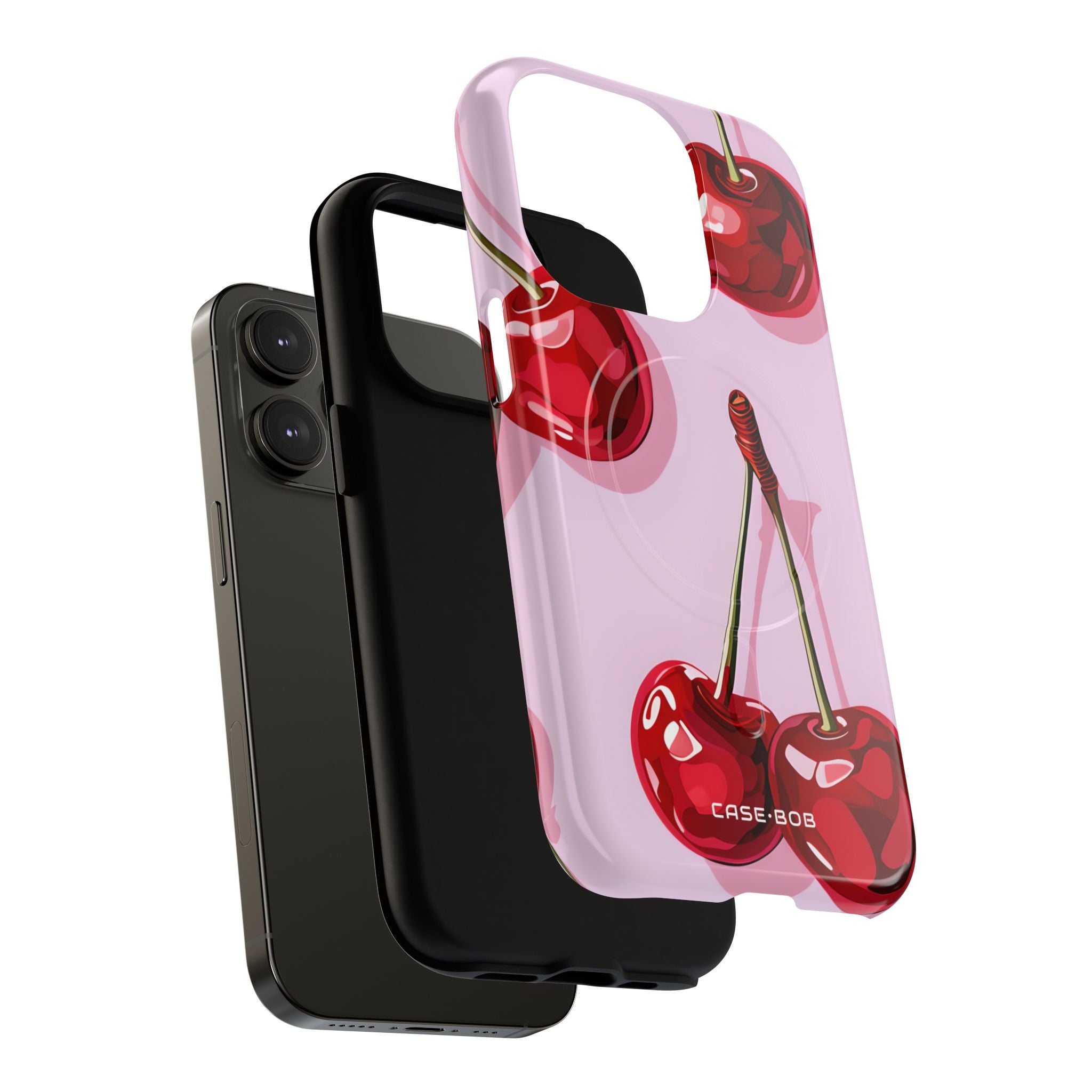 Glossy Cherry Burst iPhone 14 Pro Case - Tough+ - CASE•BOB