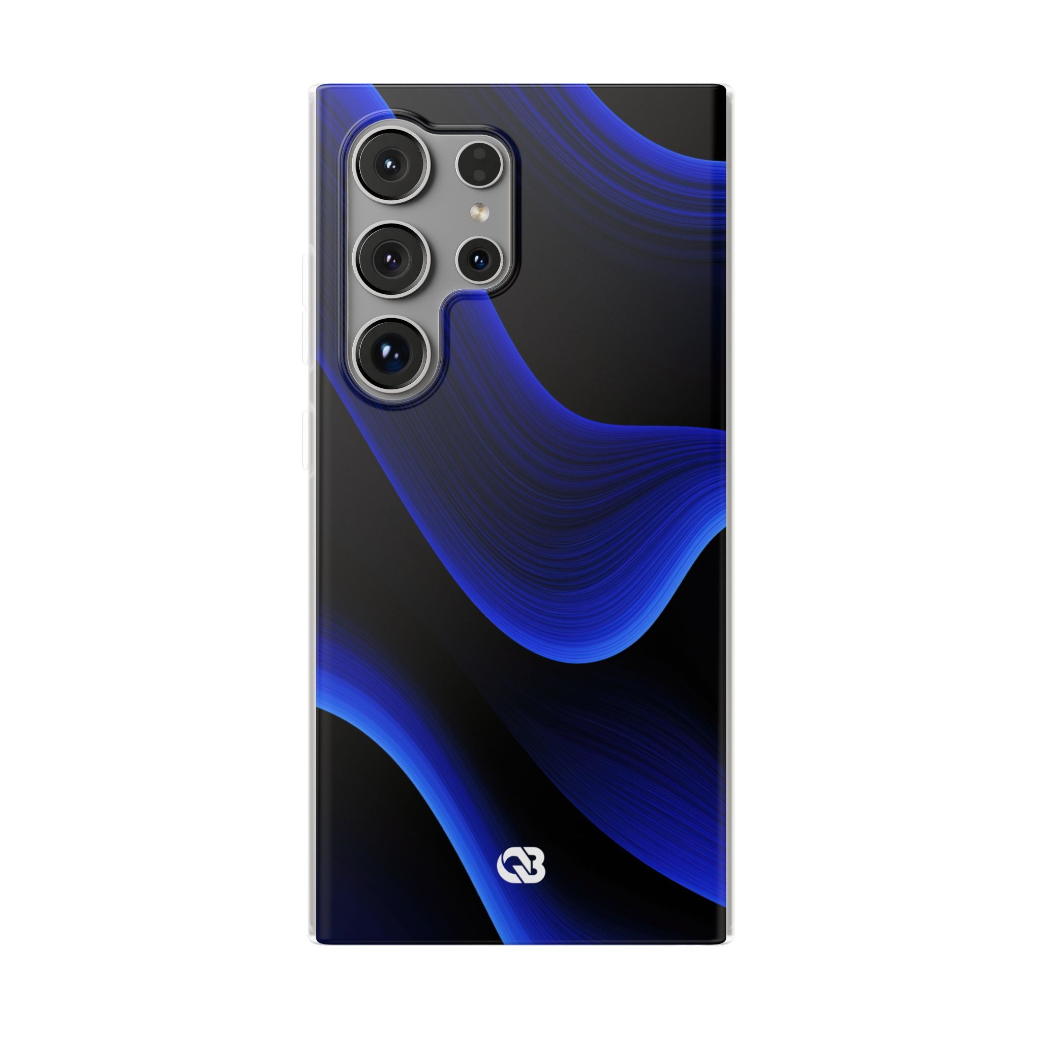Blue Lite Phone Case for Samsung - Electric Cobalt Flow