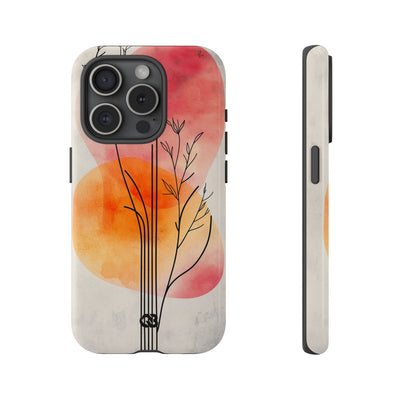 Crimson Bloom Lineage · Tough Phone Case for iPhone