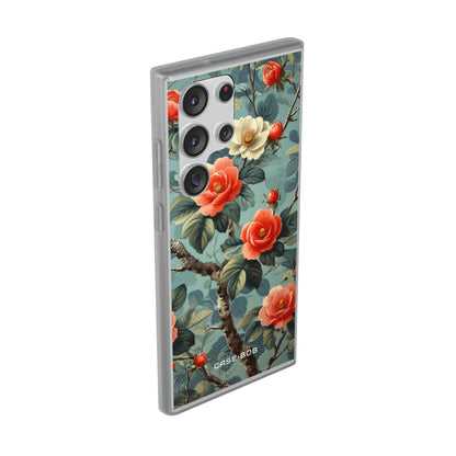 Coral Bloom Samsung S23 Ultra Case - Soft
