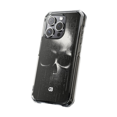 Raster Phantom · Clear Impact Magnetic Phone Case for iPhone ·  Black