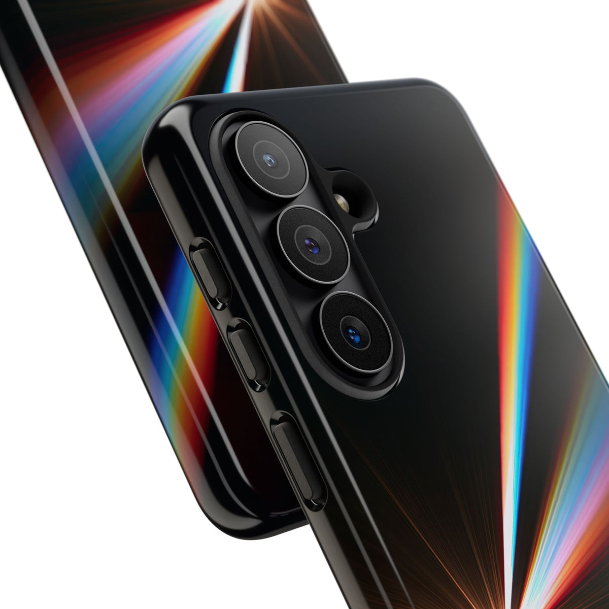 Spectral Refraction · Tough Phone Case for Samsung · Black