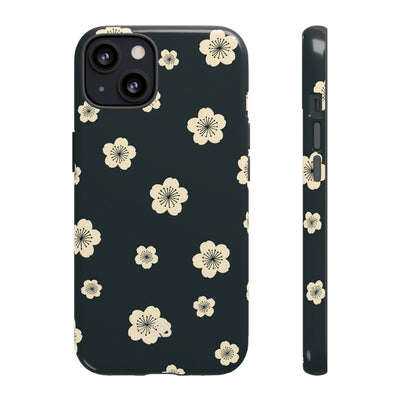 Midnight Sakura Bloom · Tough Phone Case for iPhone · Black