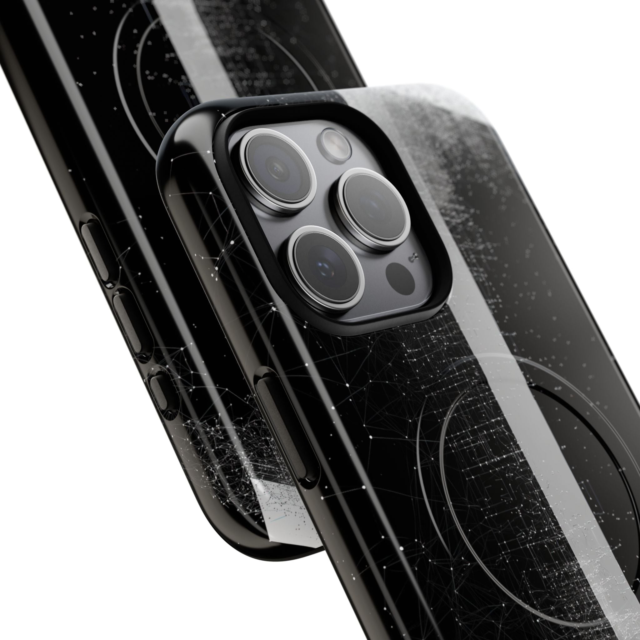 Black Tough 2.0 Magsafe Phone Case for iPhone - Vector Core Monolith