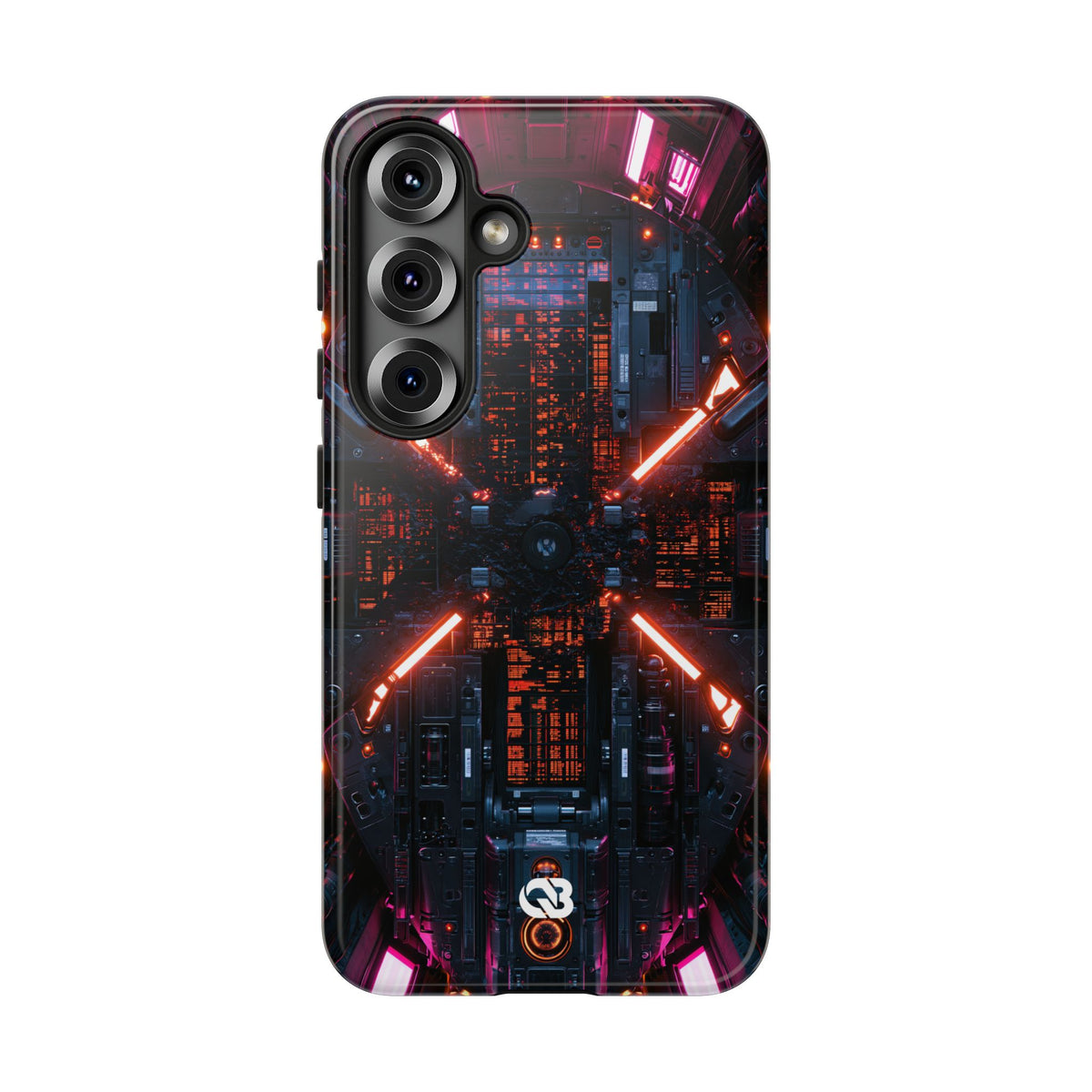 Cybernetic Reactor Core · Tough Phone Case for Samsung · Black