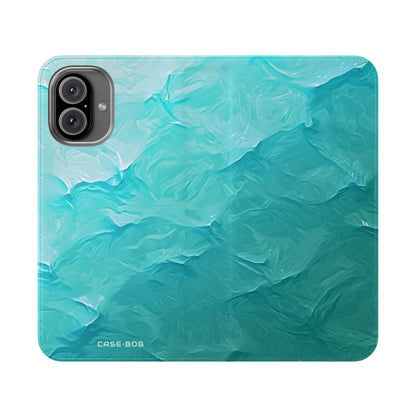Teal Mists - iPhone 16 Plus Case - Wallet