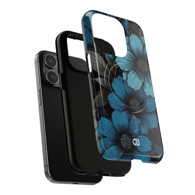 Obsidian Blue Petals · Tough+ Phone Case for iPhone · Magsafe